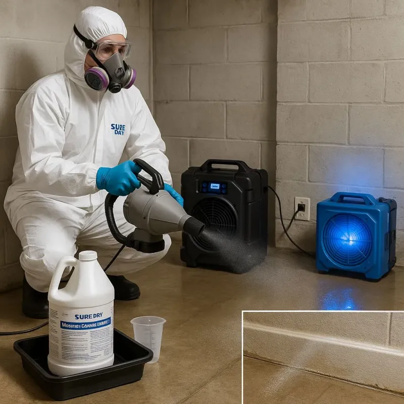 Sanitization and Odor Removal process in Sebastian, FL