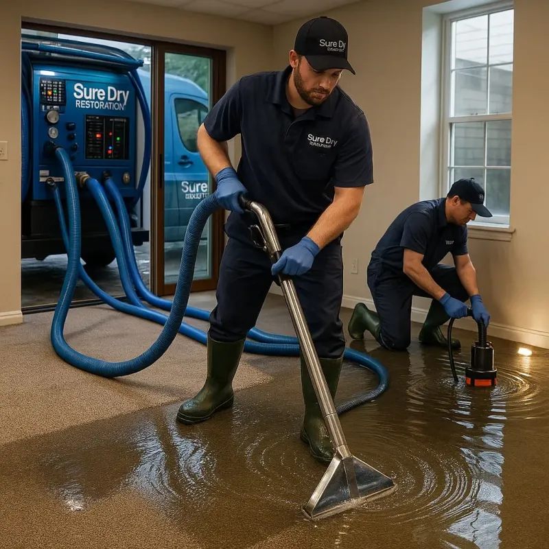 Water Extraction and Removal process in Sebastian, FL